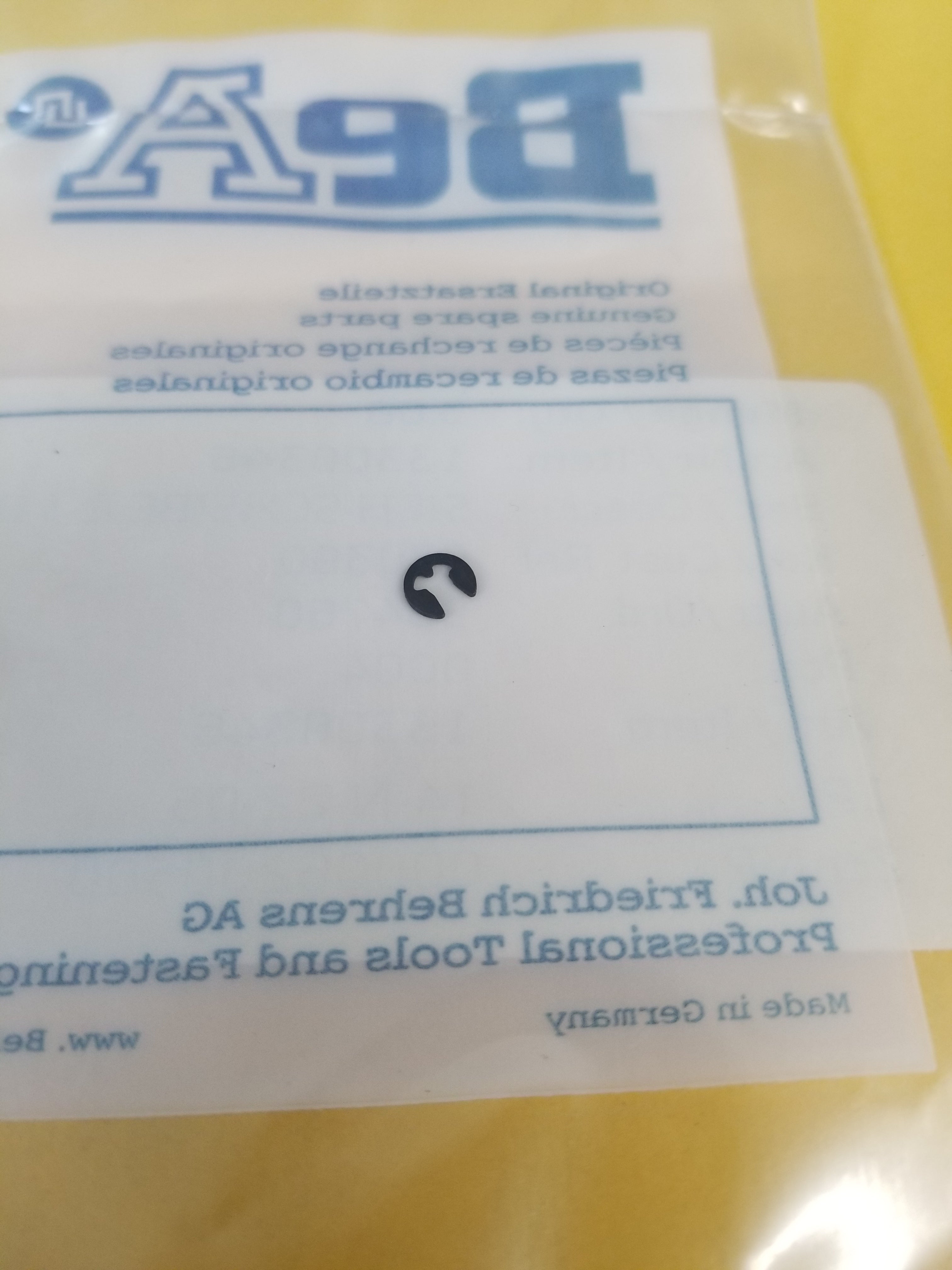 BEA Circlip-  2.3  DIN 6799 # 13300346
