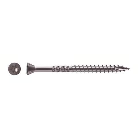 Big Timber No. 9 Sizes X 3 in. L Star Stainless Steel Fine Wood Screws 466 pk (#5STH93)
