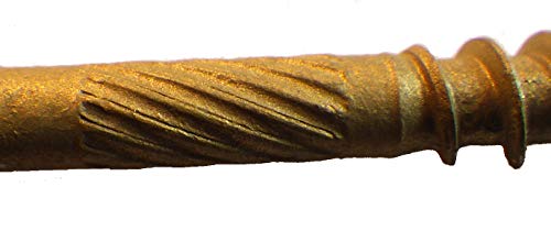 (600 Count) Big Timber BTX106 10 x 6" Bronze Star Flat Head Screws