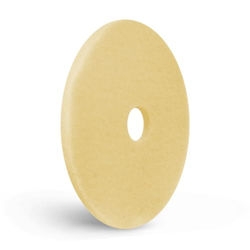 Americo Image-Beige Ultra High Speed Burnishing Floor Pad, Polish to High Gloss, Soft to Medium Finishes, Made in USA