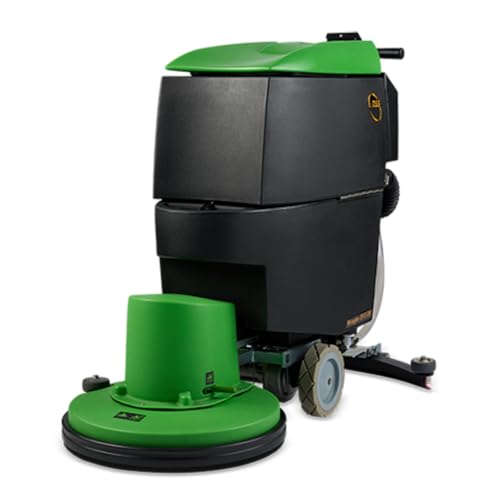 NSS Taski Wrangler® 2012AB Walk-Behind Auto Scrubber – 20 in. Cleaning Path – 110Ah AGM Batteries with Square Scrub & Pad Driver – 120V