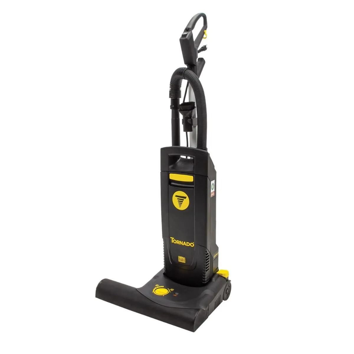 Tornado CVD 48 Dual Motor Vacuum Cleaner - Model 91442, 19-Inch Commercial Upright Vacuum, Powerful Suction, On-Board Tools, Advanced Filtration, Ideal for Carpets & Hard Floors
