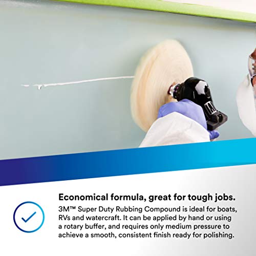 3M 39004 Super Duty Rubbing Compound - 16 fl. oz.