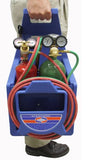 Uniweld KC100PT Centurion Weld, Braze Outfit with 511 Plastic Carrying Stand and Tanks