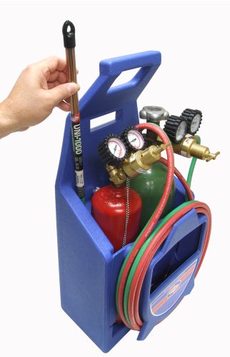 Uniweld KC100PT Centurion Weld, Braze Outfit with 511 Plastic Carrying Stand and Tanks