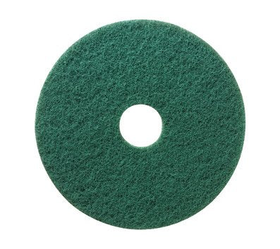 3M COMMERCIAL SOLUTIONS Niagara Floor Pad 20 In Green Scrubbing, 5 CS 5400N
