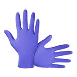 SAS Safety 66523 Derma-Med Powder-Free Nitrile Disposable Glove, Large, Pack of 100