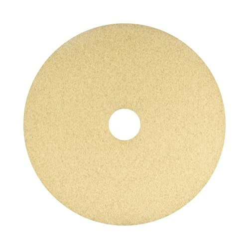 Americo Image-Beige Ultra High Speed Burnishing Floor Pad, Polish to High Gloss, Soft to Medium Finishes, Made in USA