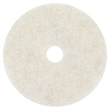 3M 20326 Ultra High-Speed Natural Blend Floor Burnishing Pads 3300, 27