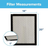 Filtrete 2x25x1 Furnace Air Filter MPR 28 MERV 13, Healthy Living Ultrafine Particle Reduction