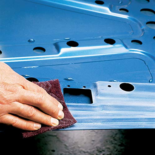 Cubitron Scotch-Brite Primer Prep Scuff 07747, 4-3/4 in x 15 ft, Maroon, 30 Count (Pack of 1)