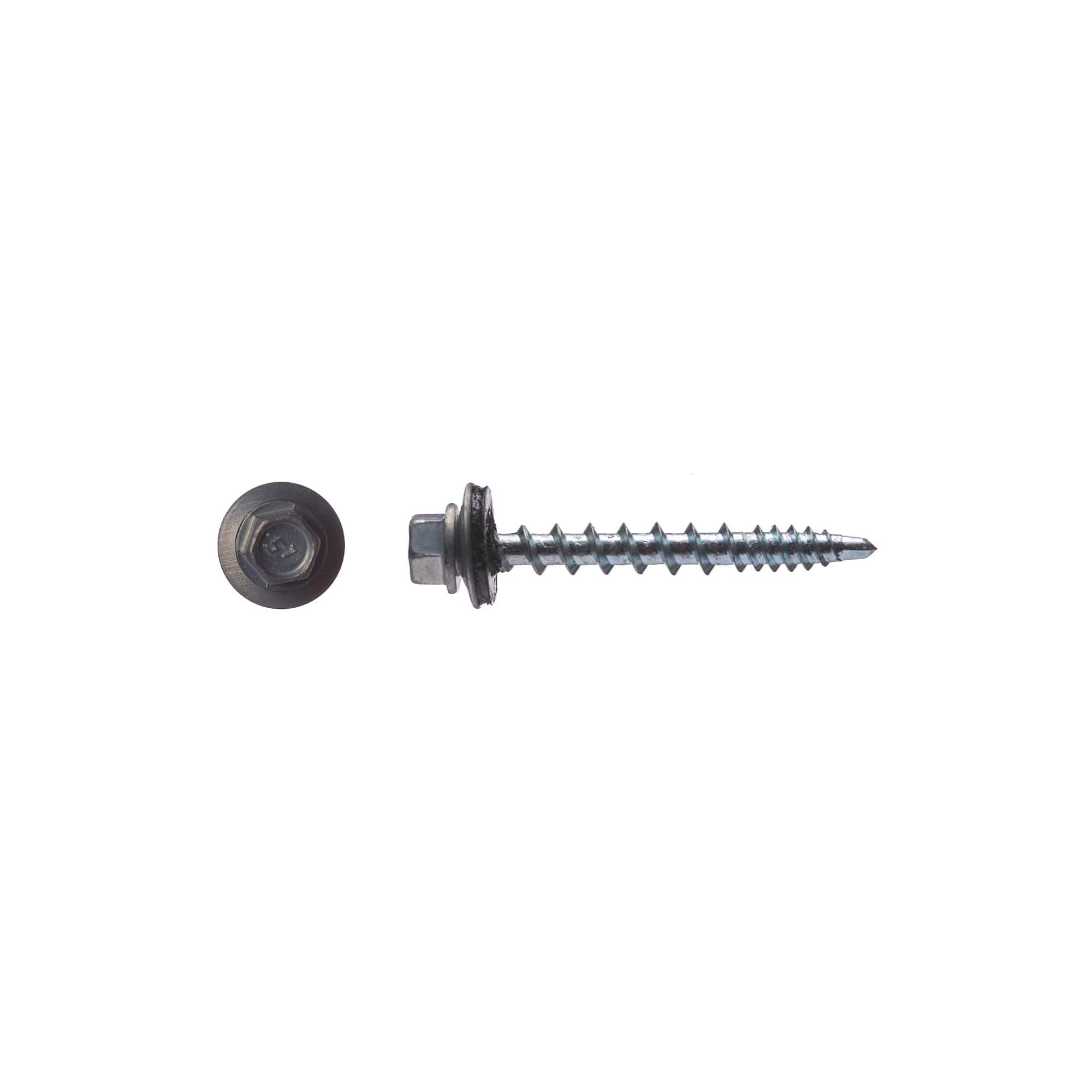 Big Timber Woodbinder Screws - Zinc, 10 x 1 1/2", 500 CT Bucket (#WB112Z-500)