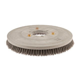 TTS Products Polypropylene Disk Scrub Brush Assembly – 17 Inch / 432 mm, Part Number 1016765, General-Purpose Brush for Indoor/Outdoor Use, Compatible with Tennant/Nobles Machines