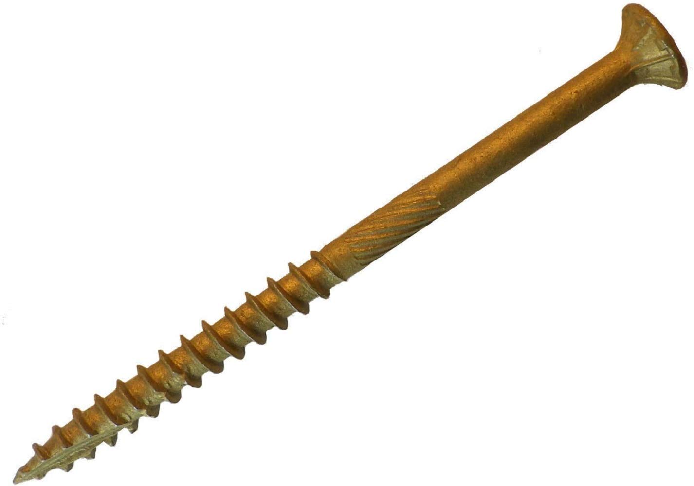Big Timber BTX147#14 x 7 in. Bronze Star Drive Flat Head Wood Screw, 500-Pack