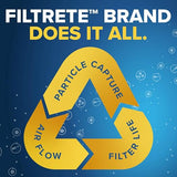 Filtrete 2x25x1 Furnace Air Filter MPR 28 MERV 13, Healthy Living Ultrafine Particle Reduction