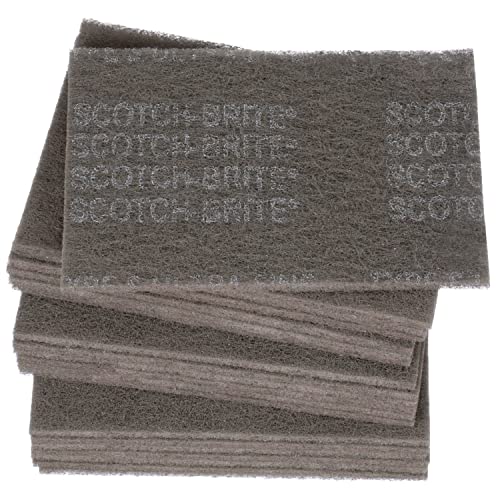 Scotch-Brite(TM) Ultra Fine Hand Pad 07448, Silicon Carbide, 6" Width x 9" Length, Ultra Fine Grit