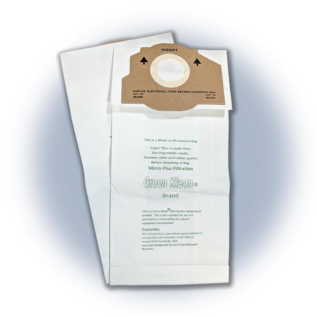 TTS Products Vacuum Bags – Fits Eureka RR, Sanitaire Ultra Boss Smart Vac 4800 Series – Replacement for OEM# 61115B – 25-Pack (3-Pack Case)