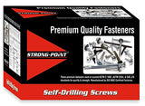 #8 x 2-1/2" Phillips Modified Truss Head ZINC Plated S/D Screws 2,000ct | M92Z