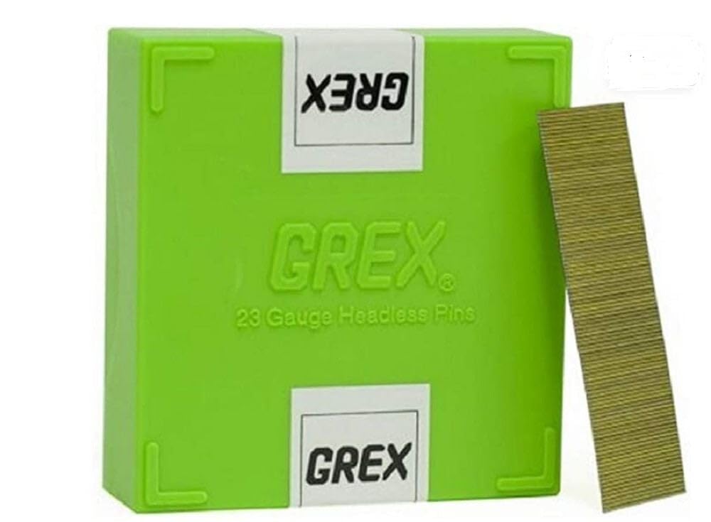 Grex P6/50L 2 In. 23 Ga. Headless pins, Galvanized, 10M/Bx