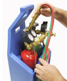 Uniweld KC100PT Centurion Weld, Braze Outfit with 511 Plastic Carrying Stand and Tanks