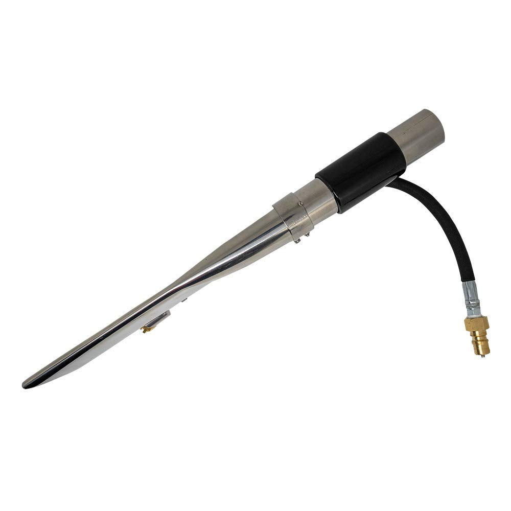 Detail King's Extractor Crevice Tool - Narrow Spaces & Hard to Reach Areas Are No Longer Difficult to Clean - Brass Spray Jet - Stainless Steel Construction