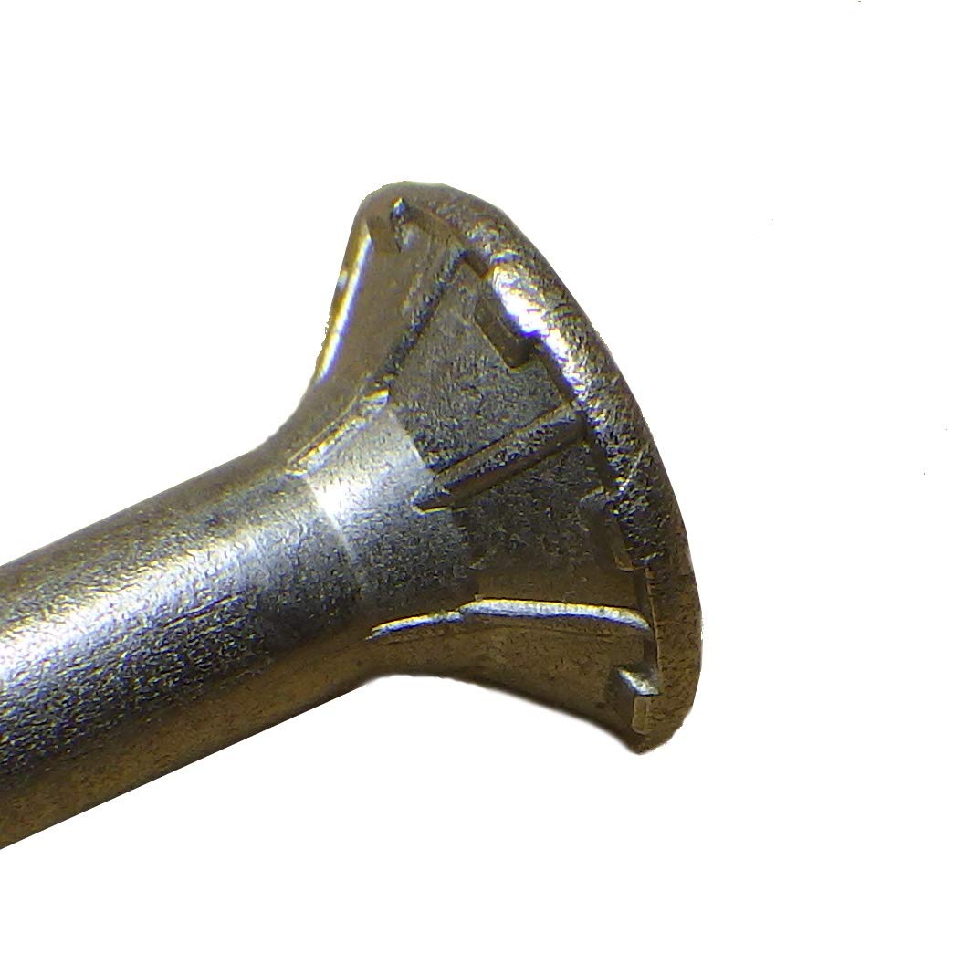 (2,500 Count) Big Timber STX9212 9 x 2-1/2” Flat Head Stainless Steel Screws