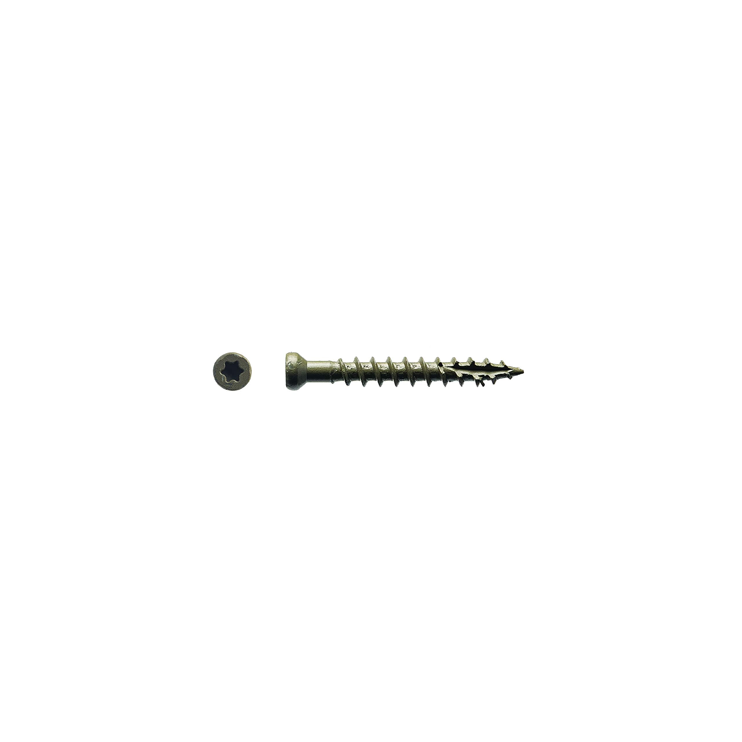 Big Timber FS7114#7 by 1-1/4-inch T-10-drive bit Tiny Finish Head Screws-Exterior,(7000 per Box)