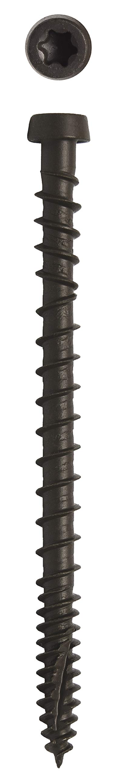 Big Timber CD10234LTE #10 x 2-3/4 in. Latte Star Drive Trim Head Composite Deck Screw 1750 Pack