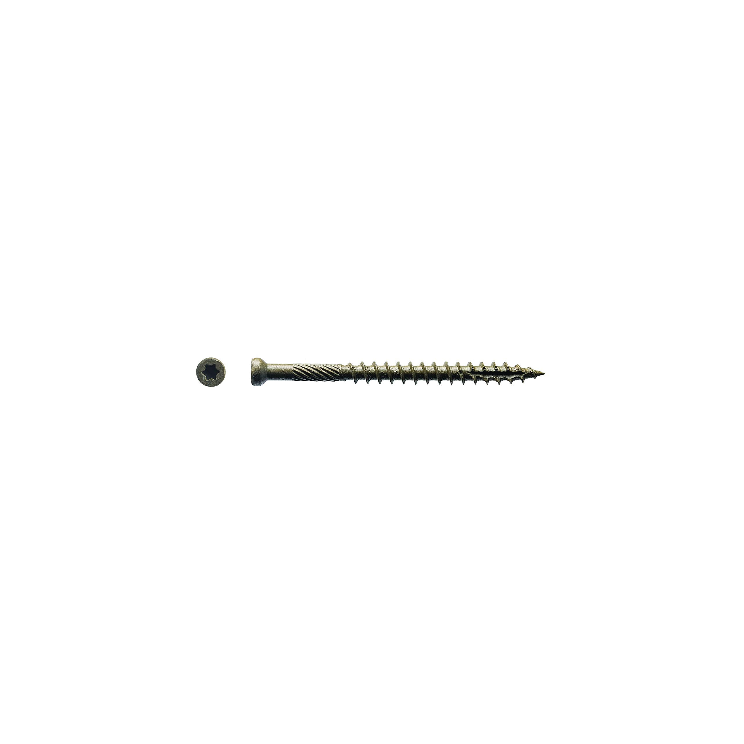 Big Timber FS7212#7 by 2-1/2-inch T-10-drive bit Tiny Finish Head Screws-Exterior,(3000 per Box)