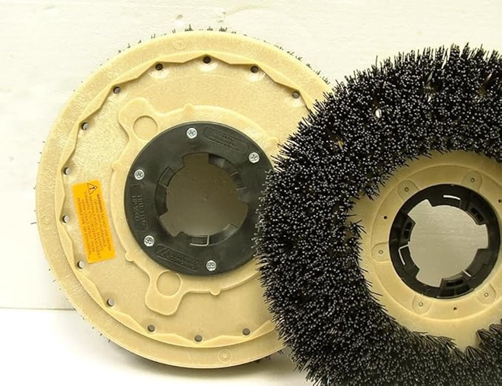 TTS Products Nylon Disk Sweep Brush – 23 in / 584 mm, Part Number 08013N, for Tennant/Nobles Machines