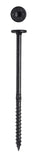 Big Timber WTX155 #15 x 5 in. Black Star Drive Wafer Head Screw 350 Pack