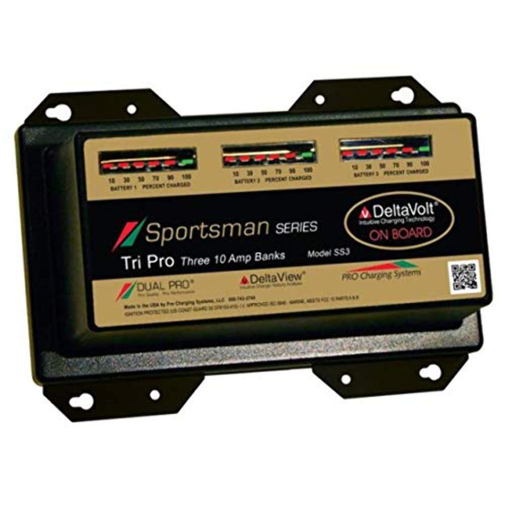 Dual Pro SS3, Sportsman Series Battery Charger, 12V, 24V or 36V