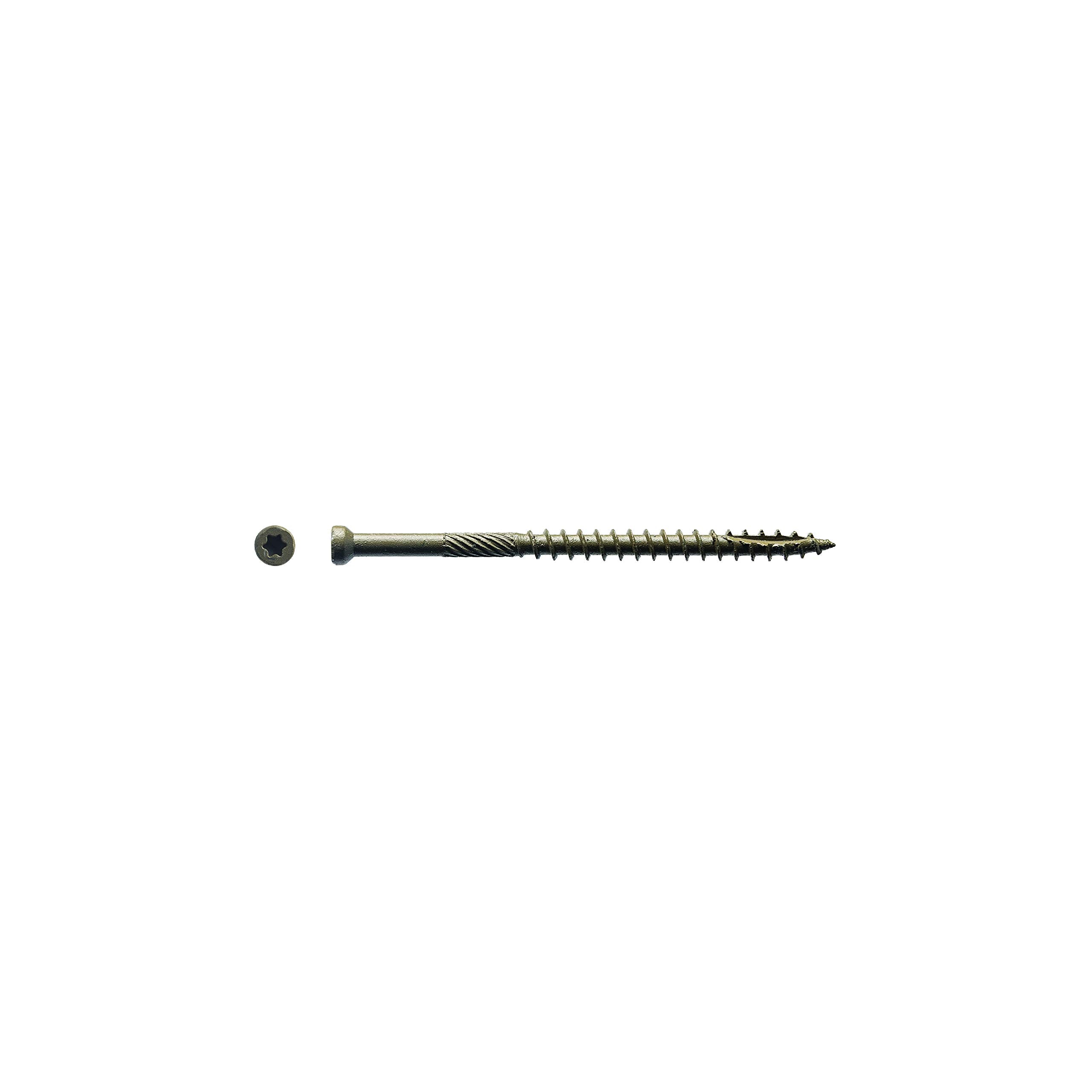 Big Timber FS73#7 by 3-inch T-10-drive bit Tiny Finish Head Screws-Exterior,(2500 per Box)