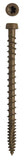 Big Timber CD10234RCD-350#10 x 2-3/4 in. Rustic Cedar Star Drive Trim Head Composite Deck Screw 350 Pack