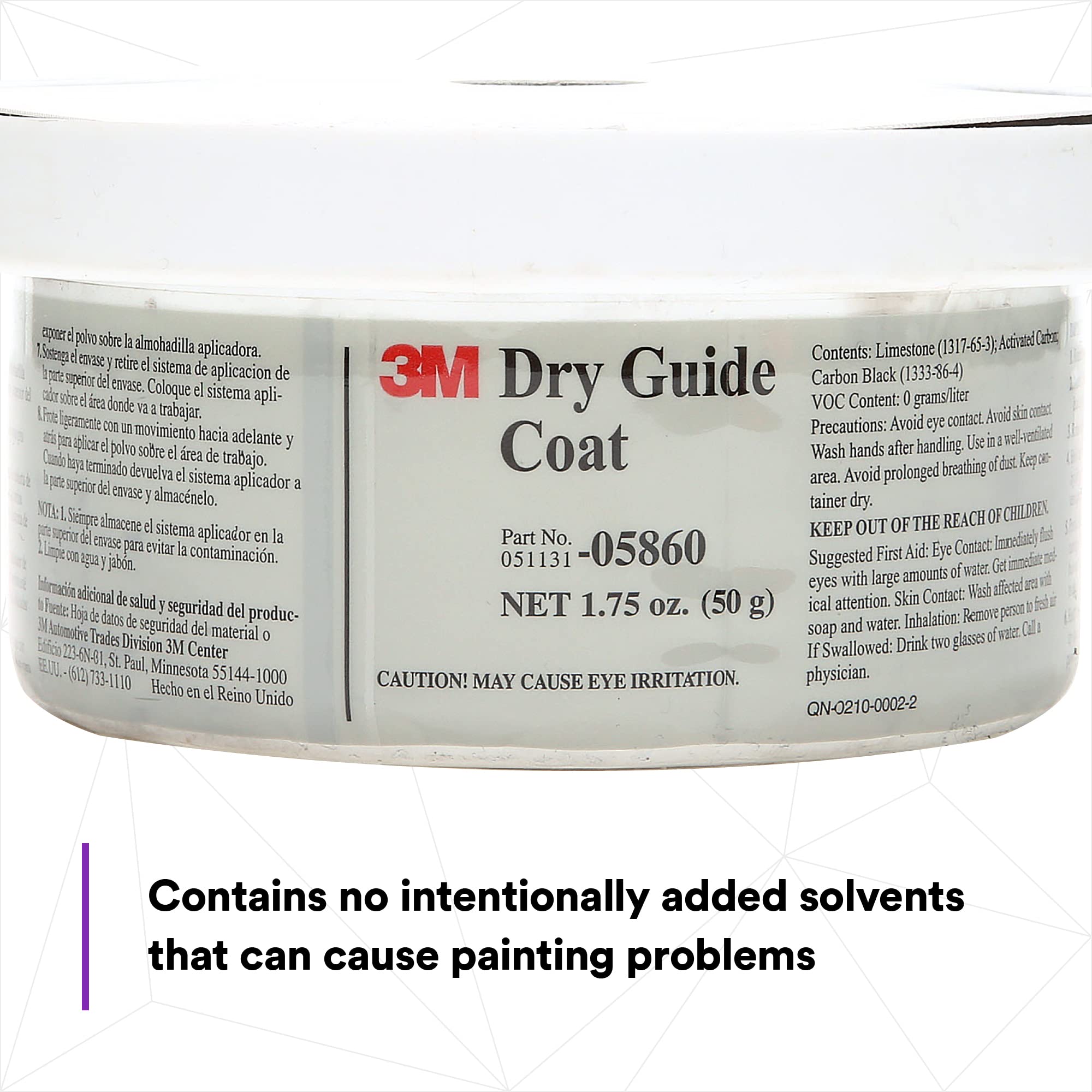 3M 0 Dry Guide Coat Cartridge and Applicator Kit - 50 g