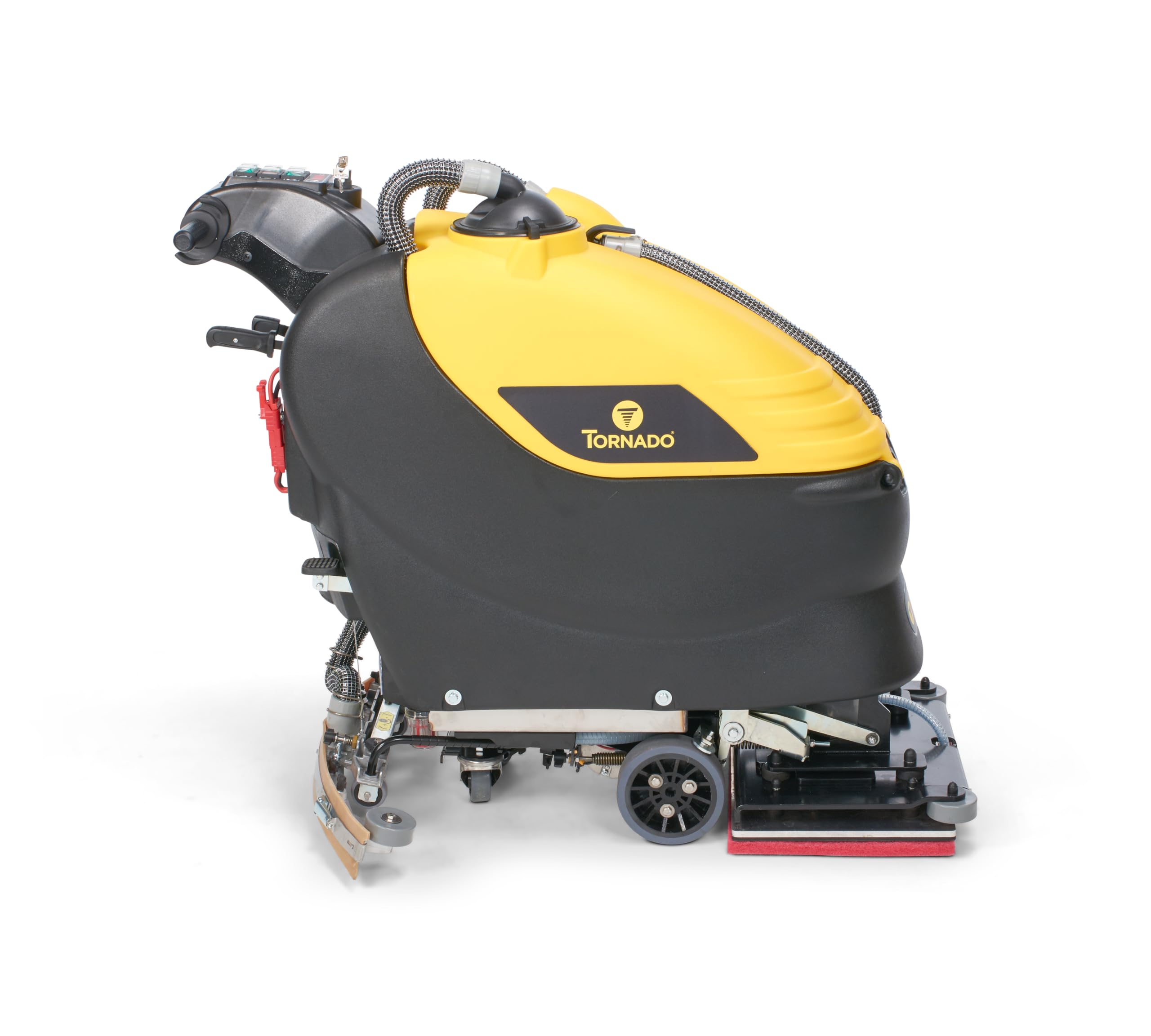 Tornado OB 20/14 Walk-Behind Orbital Floor Scrubber | 20"x14" Cleaning Path | 2200 RPM | 14 Gal Tanks | Lead Acid Battery | Chemical-Free Finish Removal | Model TS350-W20-U