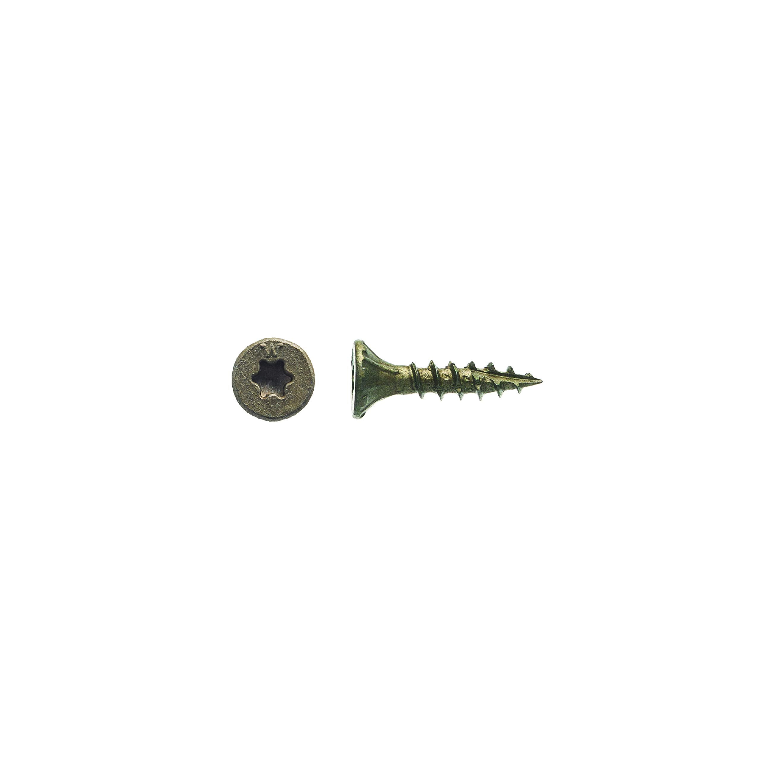 Big Timber BTX834#8 by 3/4-inch T-20-drive bit Bronze Star Flat Head Screws-Exterior,(10000 per Box)