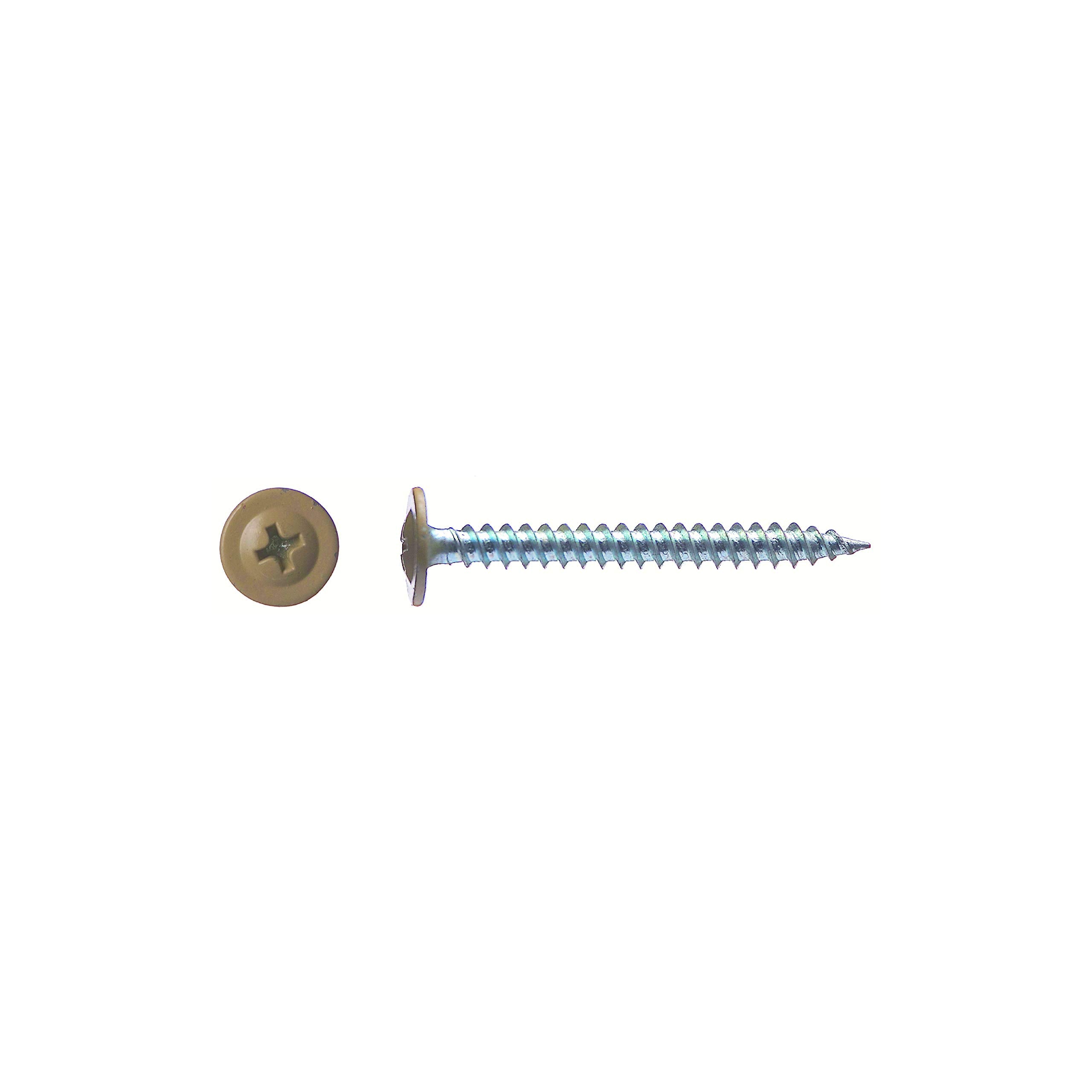 Big Timber MTS8158T #8 by 1-5/8-inch P2-drive bit Phillips Modified Truss Screws Tan,(5000 per Box)