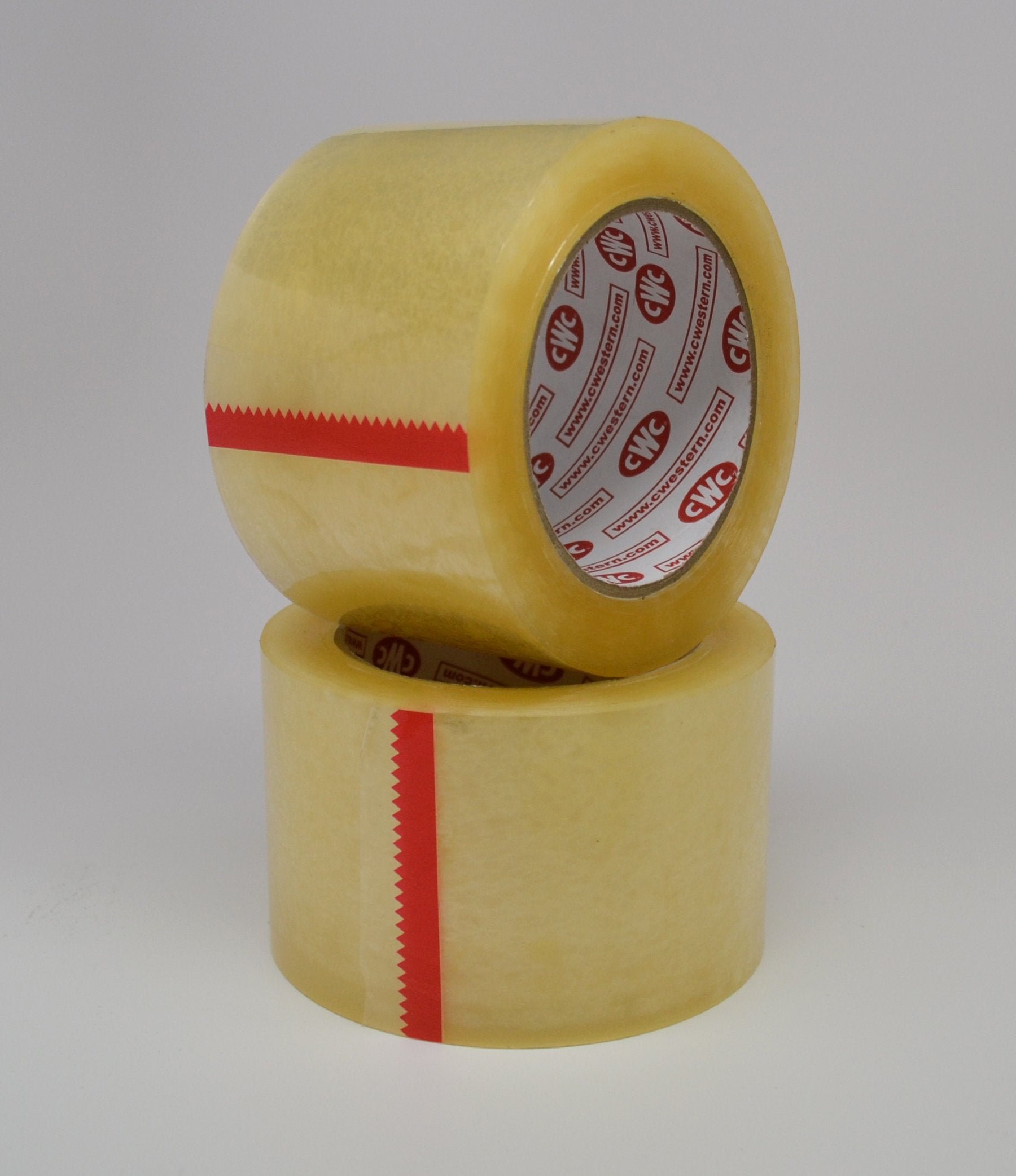 3" x 110 Yard 2 Mil Clear Packing Tape (24 Rolls) - CWC 058120