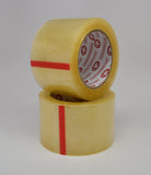 3" x 110 Yard 2 Mil Clear Packing Tape (24 Rolls) - CWC 058120
