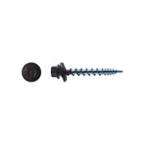 Big Timber 5WB2COCOA #10 by 2-inch 1/4"-drive bit Hex/Washer Head Metal to Wood Screws Cocoa Brown,(500 per Box)