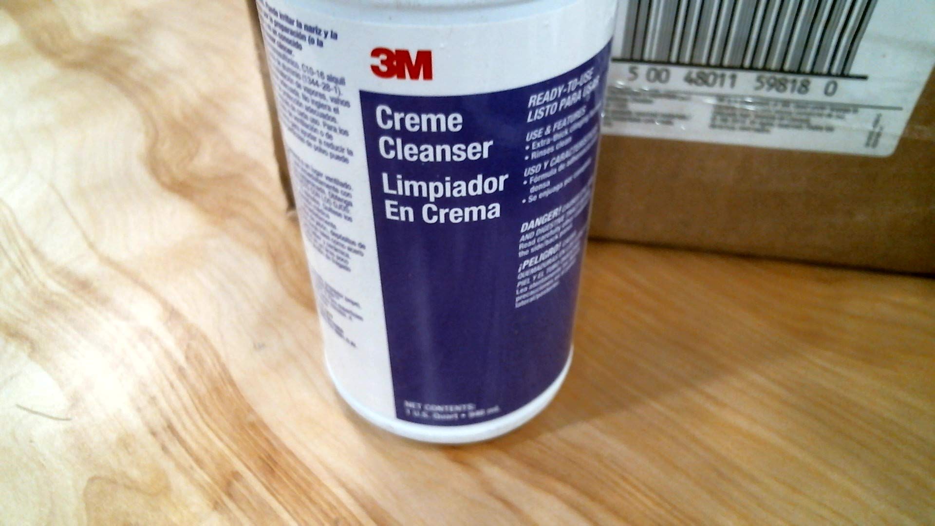3M Creme Cleanser Ready-to-Use, 1 Quart, 12/Case