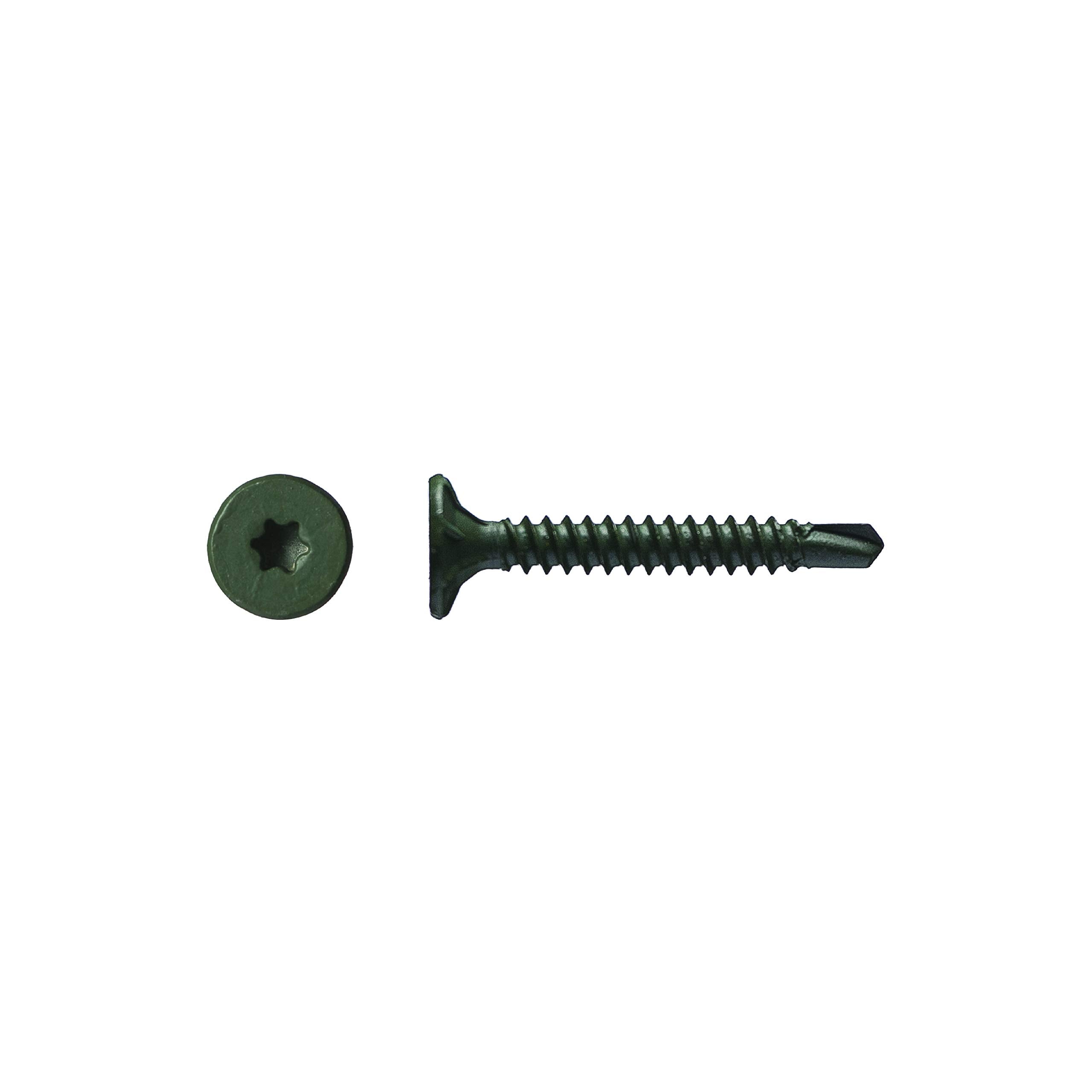 Big Timber CB114D #1-1/4-inch T-25-drive bit Cement Board Star Drive Screws,(5000 per Box)