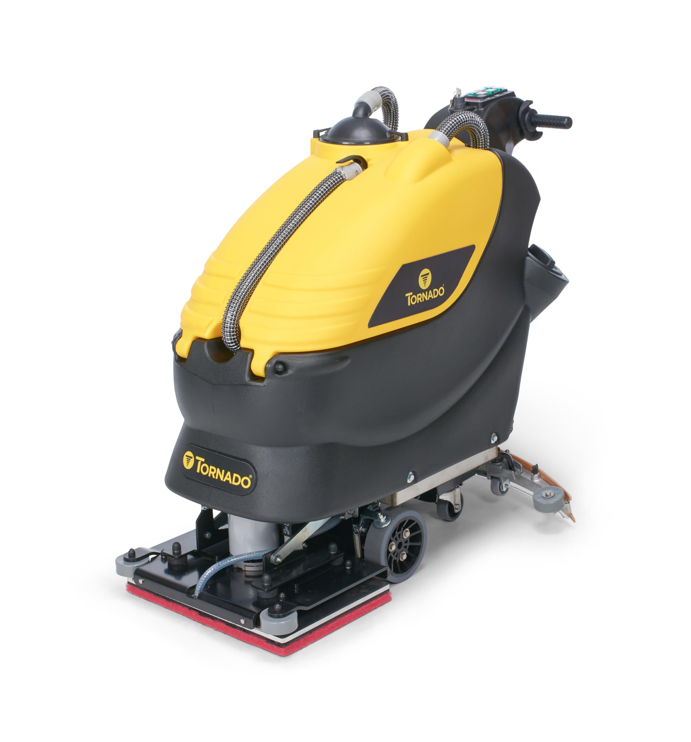 Tornado OB 20/14 Walk-Behind Orbital Floor Scrubber | 20"x14" Cleaning Path | 2200 RPM | 14 Gal Tanks | Lead Acid Battery | Chemical-Free Finish Removal | Model TS350-W20-U