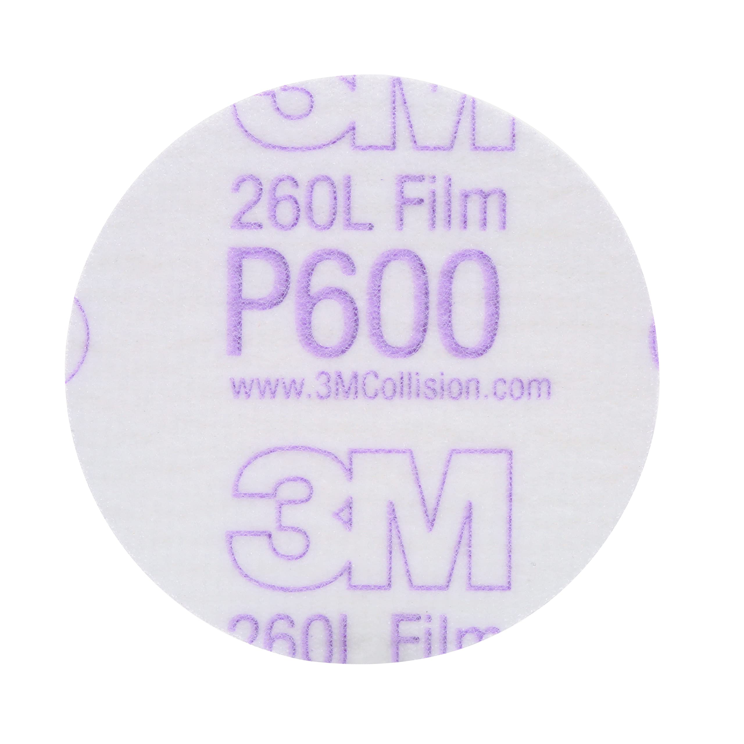 3M 17 Hookit 6" P8 Grit Dust-Free Finishing Film Disc