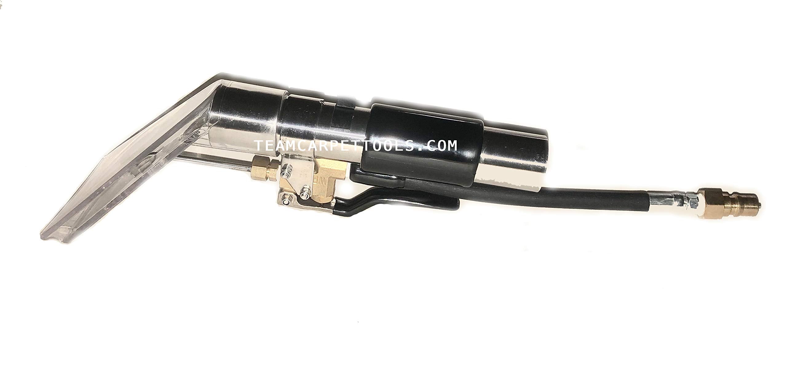 WESTPAK 4" Clear with Internal Jet Detail Wand Upholstery Auto Tool with Vac Release