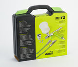 Grex MF.TG5 Micro Spray Gun Set - Tritium.TG5, Top Fed, 0.5mm Nozzle w/Fan Spray Cap