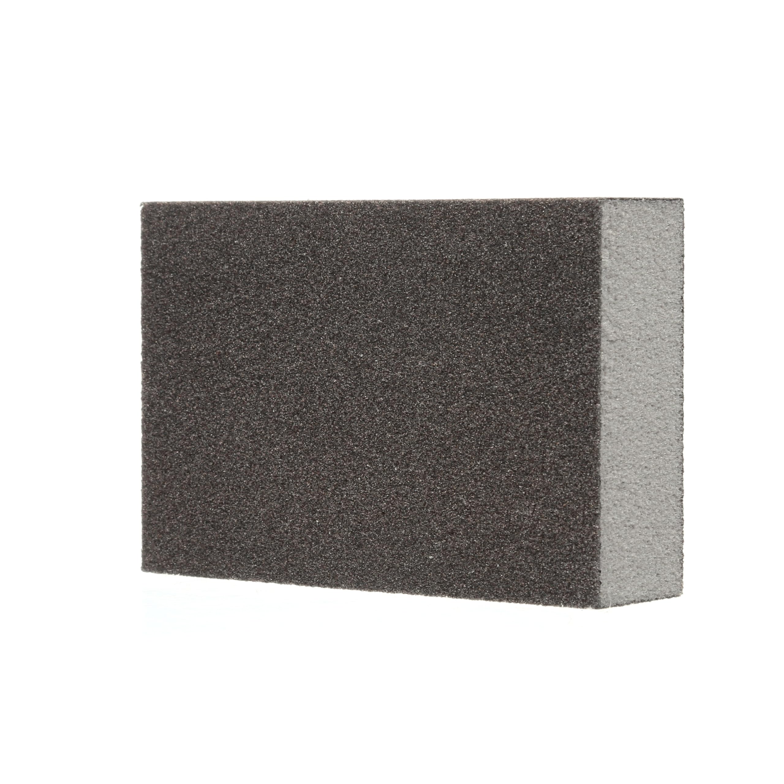 3M Sanding Sponge Block, 12-Pack, Medium Grits, 3-3/4 in x 2-5/8 in, Designed For Sanding Wood, Paint, Metal, Plastic or Drywall, Features 3M Abrasive, Made with Durable Flexible Foam (CP002-12P)