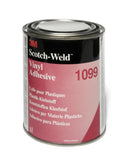 3M Industrial Plastic Adhesive 4475, Clear, 1 Quart Can