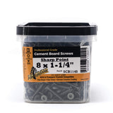 Big Timber 5CB114S #1-1/4-inch T-25-drive bit Cement Board Star Drive Screws,(830 per Box)